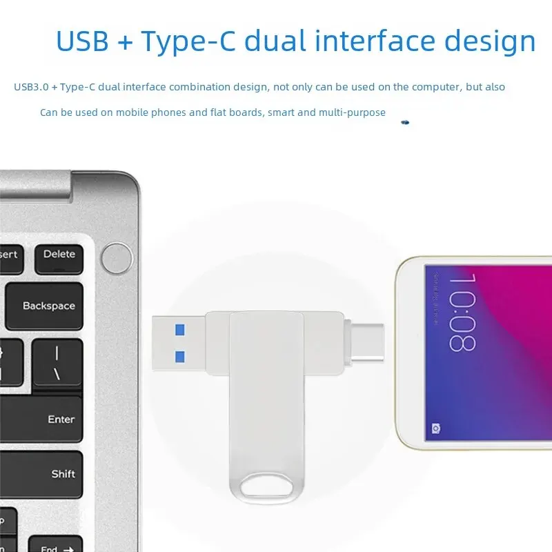 ݼ ȸ USB CŸ ǻ ޴  뵵 ÷ ̺, 256gb 뷮   ̽ USB ̺